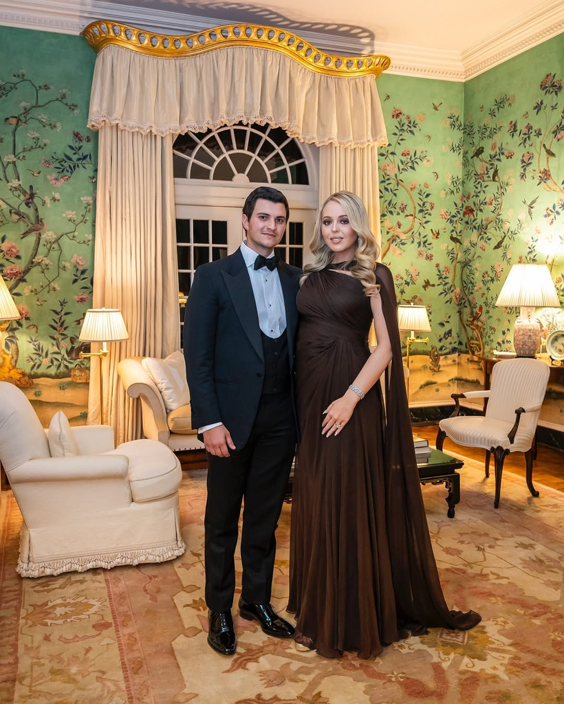 Michael Boulos, Tiffany Trump, 2025