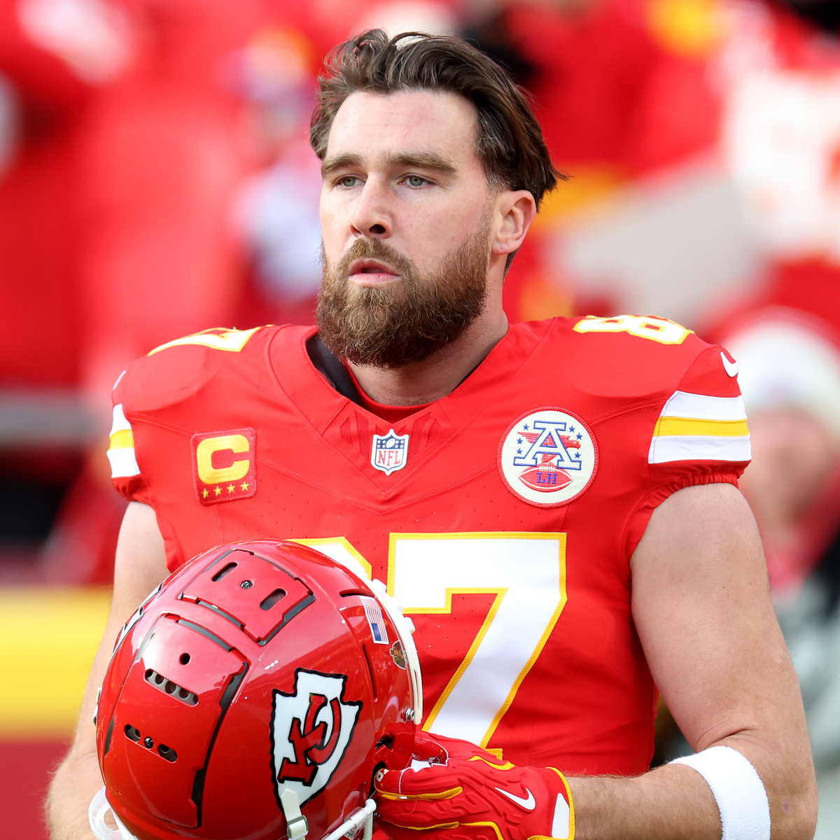 Kansas City Chiefs’ Travis Kelce Reacts to Loss