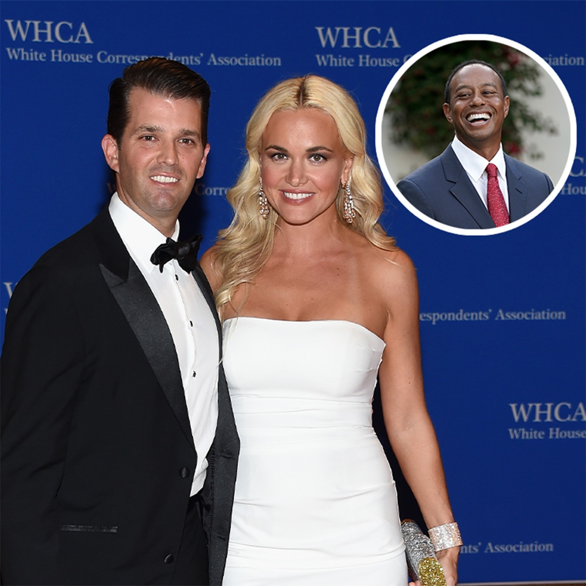 Donald Trump Jr., Vanessa Trump, Tiger Woods