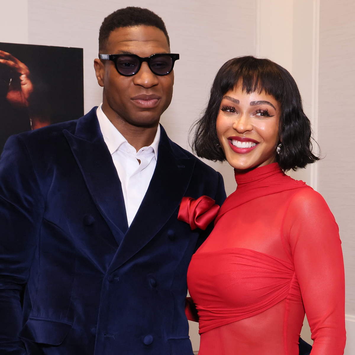 Jonathan Majors Privately Marries Meagan Good - E! Online