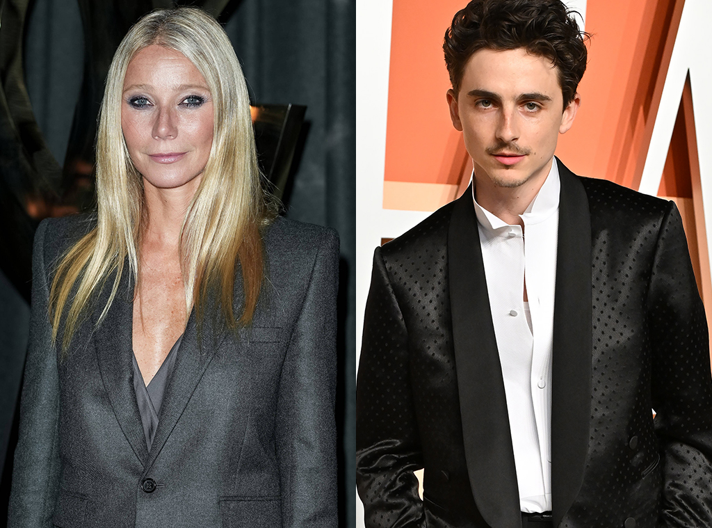 Gwyneth Paltrow Reacts to Filming Sex Scenes With Timothée Chalamet