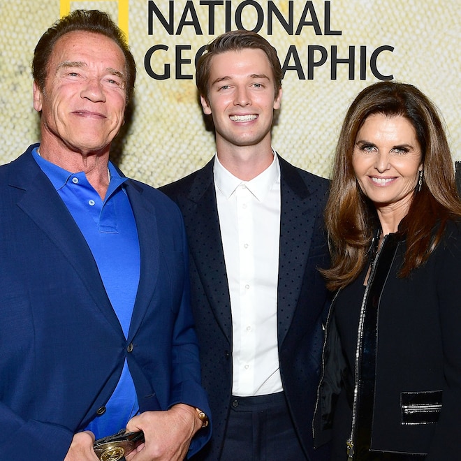 Christina Schwarzenegger, Arnold Schwarzenegger, Patrick Schwarzenegger, Maria Shriver and Katherine Schwarzenegger