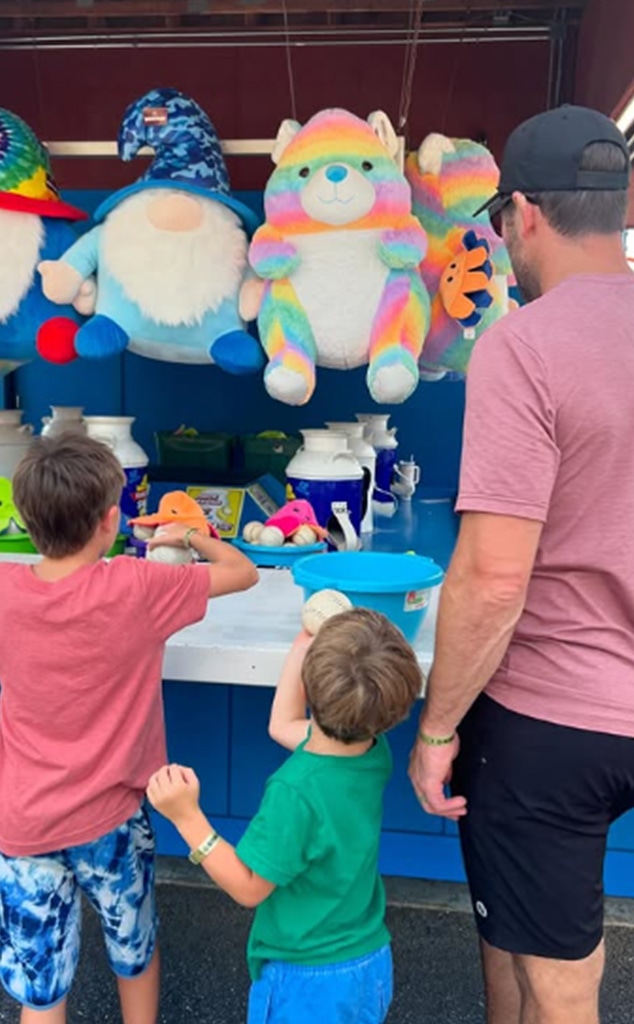 Mike Fisher and Kids