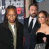 Whoopi Goldberg, Ben Affleck, Jennifer Lopez