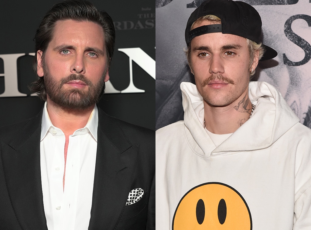 Scott Disick, Justin Bieber