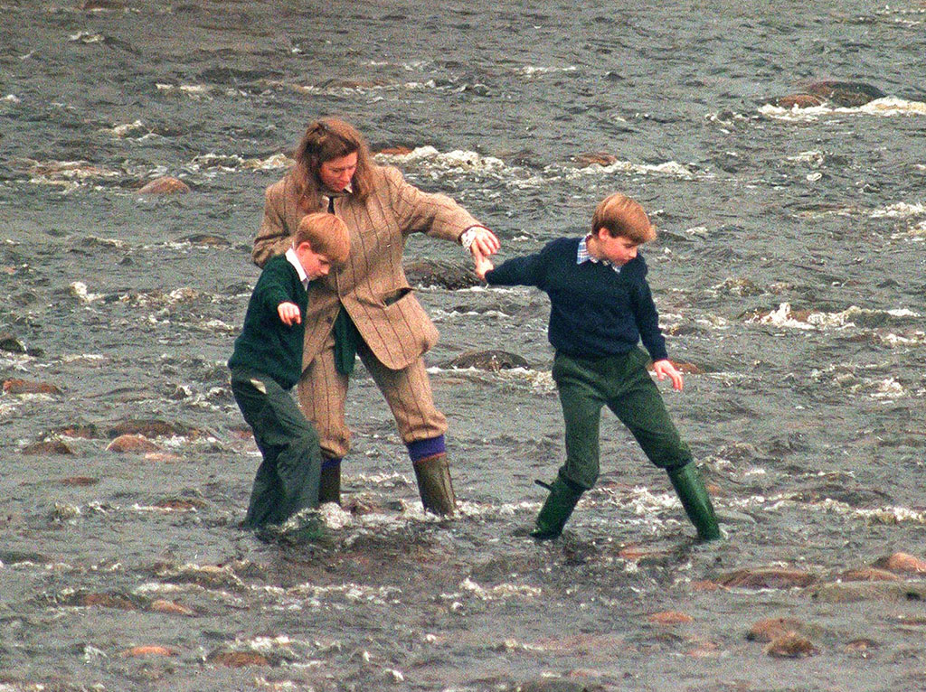 Tiggy Legge-Bourke, Prince William, Prince Harry, King Charles, 1994