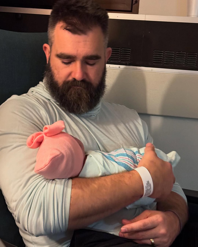 Jason Kelce, Finnley Kelce, Finn Kelce