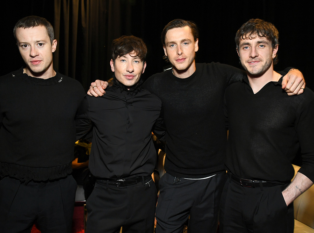 Joseph Quinn, Barry Keoghan, Harris Dickinson and Paul Mescal 