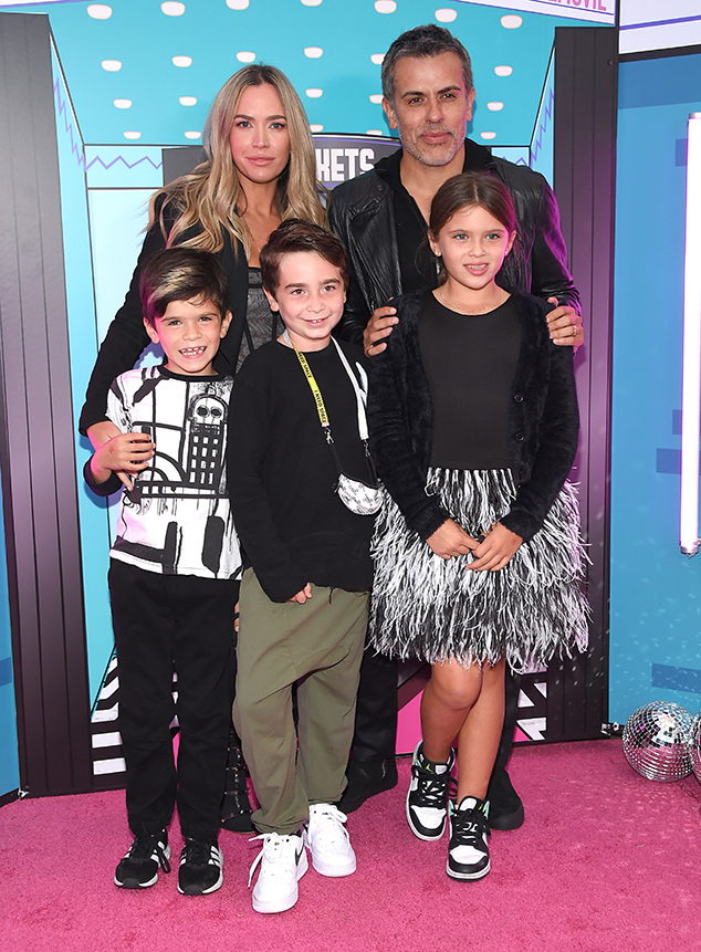 Teddi Mellencamp, Edwin Arroyave, Dove Mellencamp Arroyave, Slate Arroyave and Cruz Arroyave