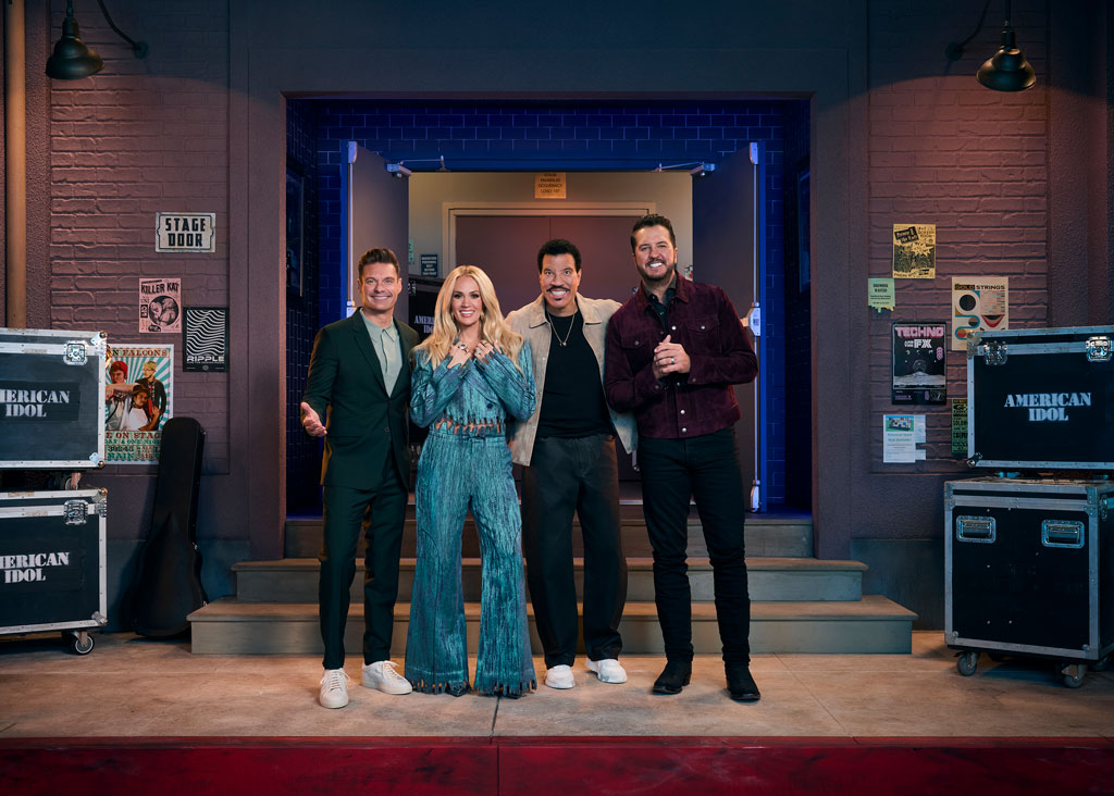 American Idol, Ryan Seacrest, Carrie Underwood, Lionel Richie, Luke Bryan