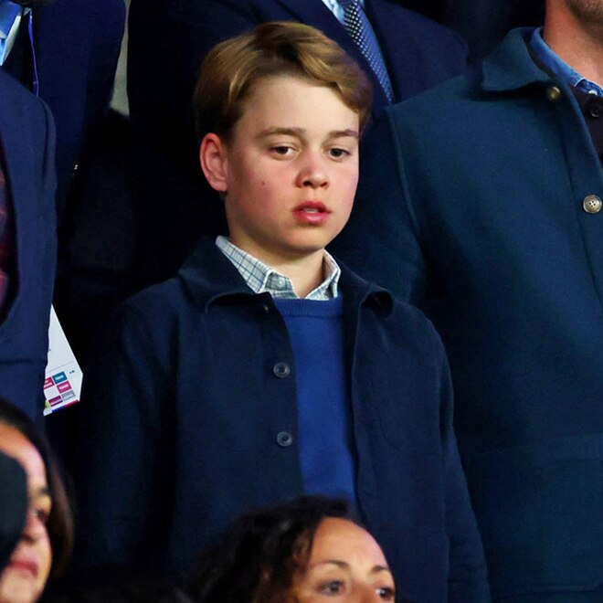 Prince William and Prince George, Paris Saint-Germain vs Aston Villa, UEFA Champions League 2025