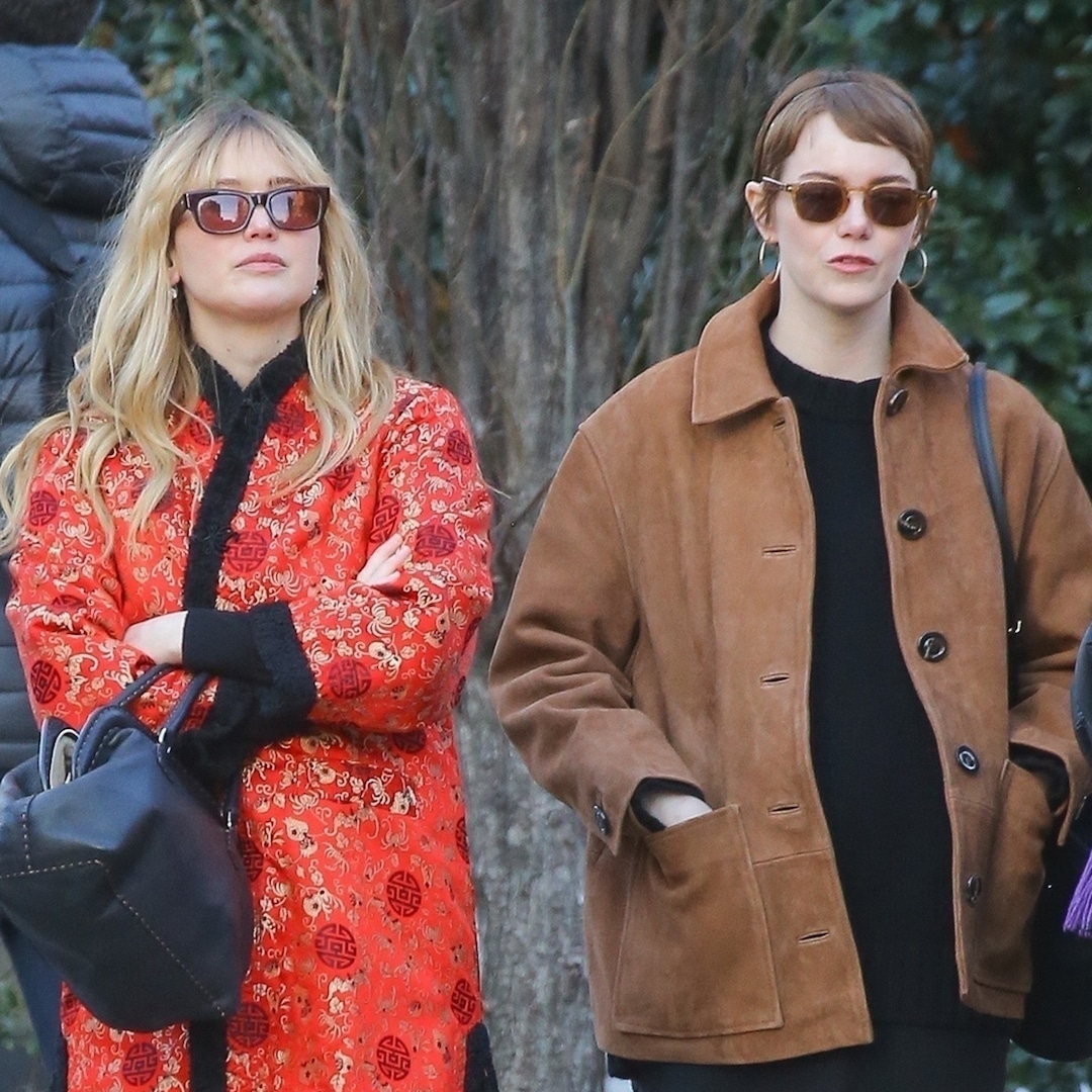 Дженифър Лорънс и Ема Стоун които са приятели повече от