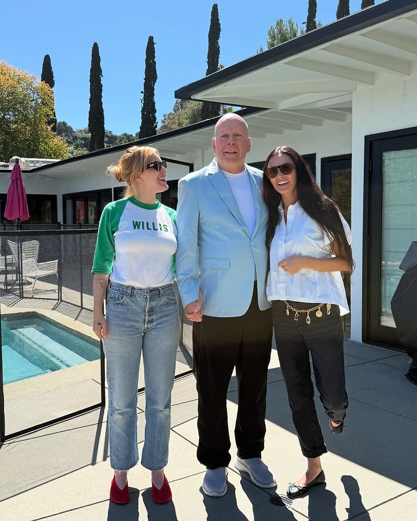 Tallulah Willis, Bruce Willis, Demi Moore