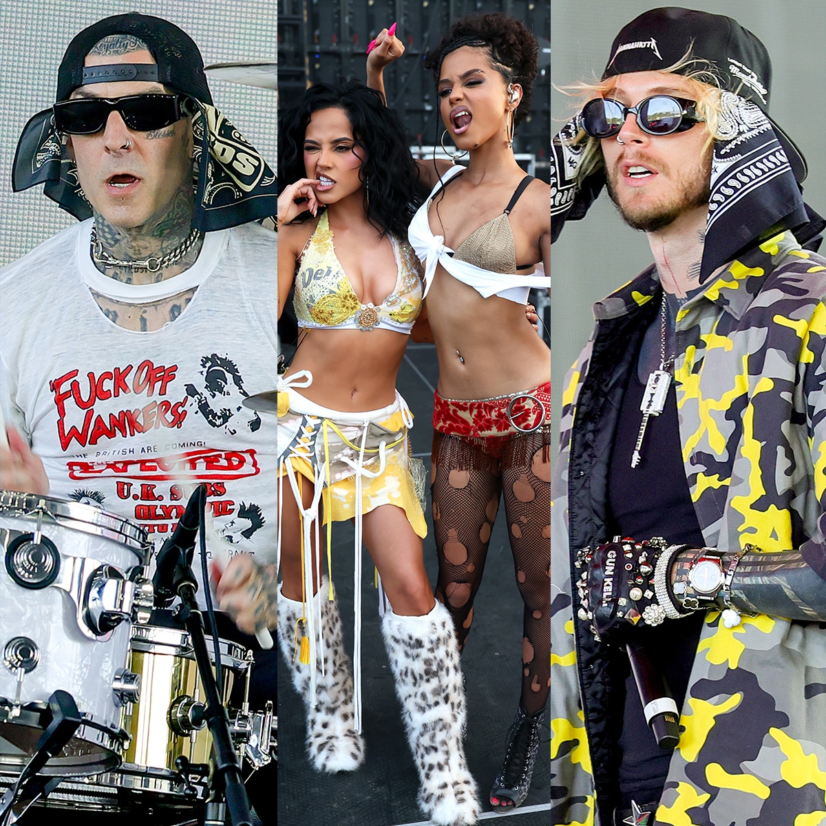 Coachella 2025: Travis Barker, MGK & More Celebrity Sightings