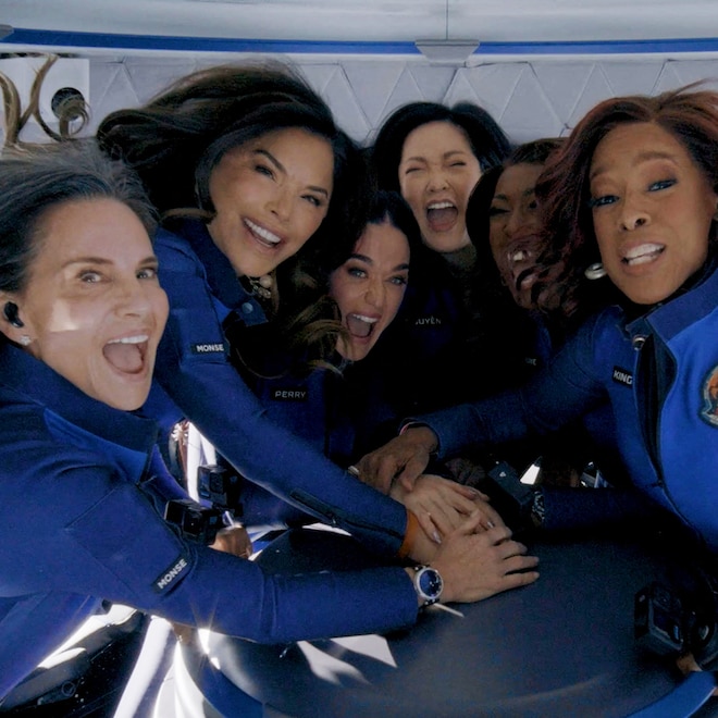 Gayle King, Lauren Sanchez, Katy Perry, Blue Origin Space Trip