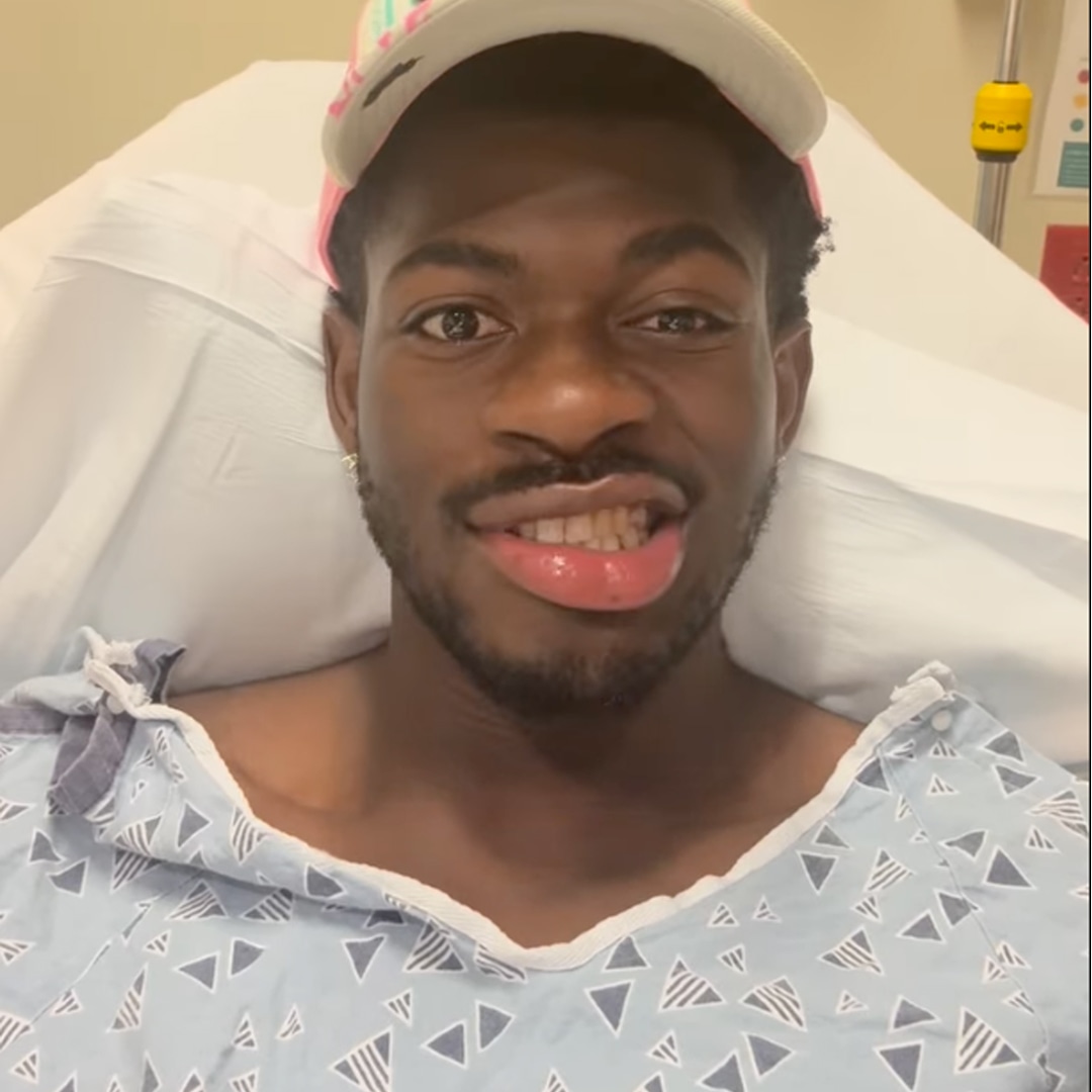 Lil Nas X has been hospitalized for partial facial paralysis
