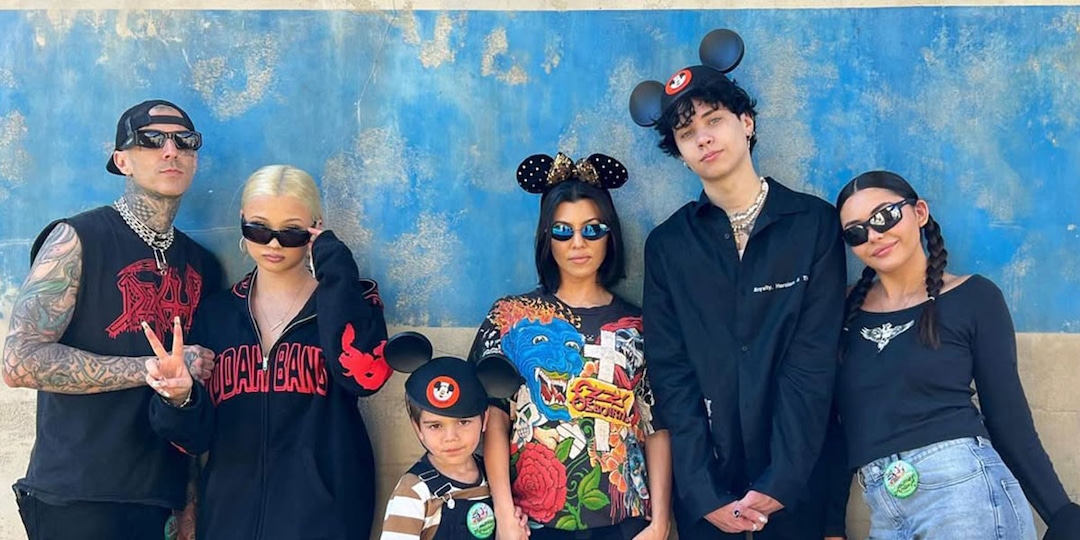 See Kourtney Kardashian's Photos of Travis Barker & Kids for Her Birthday