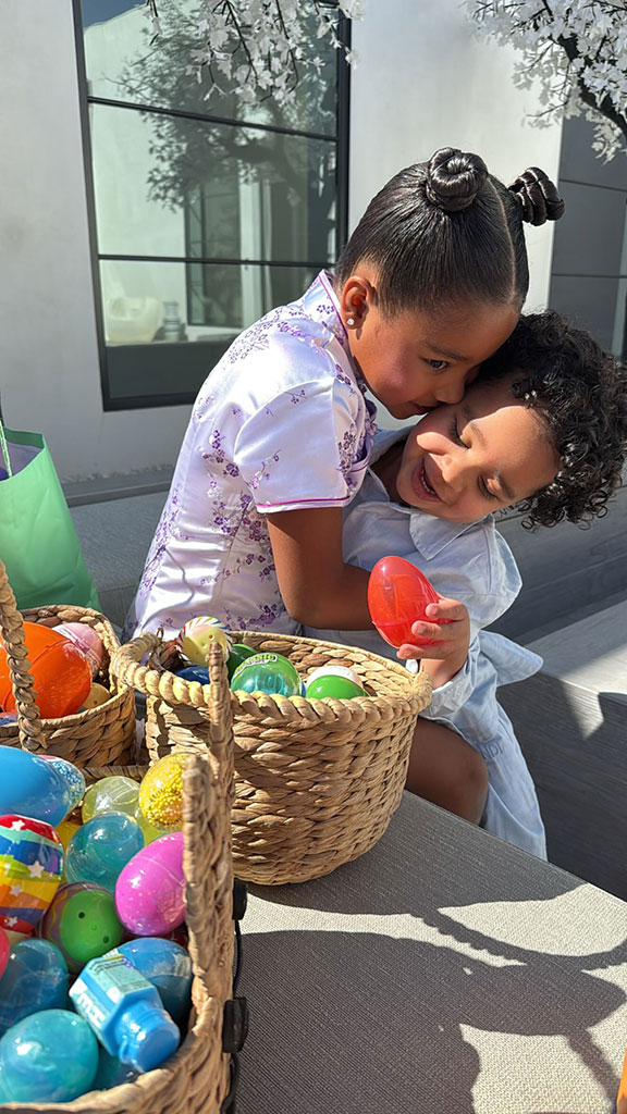 Khloe Kardashian, True Thompson, Tatum Thompson, Kids, Easter 2025, Instagram