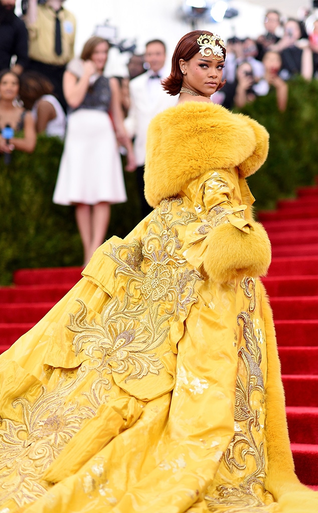 Rihanna's Best Met Gala Fashion Moments of All Time Rihanna's Best Met Gala Fashion Moments of All Time