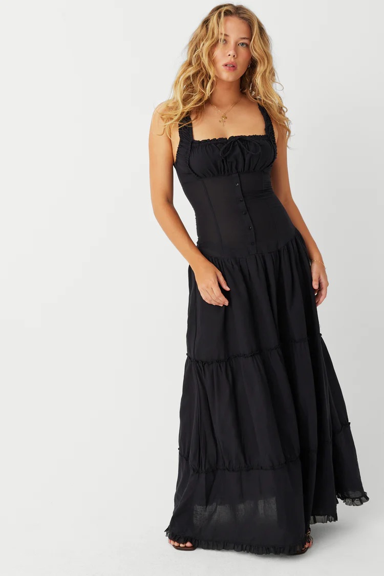 farm rio forest soul off white maxi dress Fruit Beauty Off-White Maxi Dress by Farm Rio