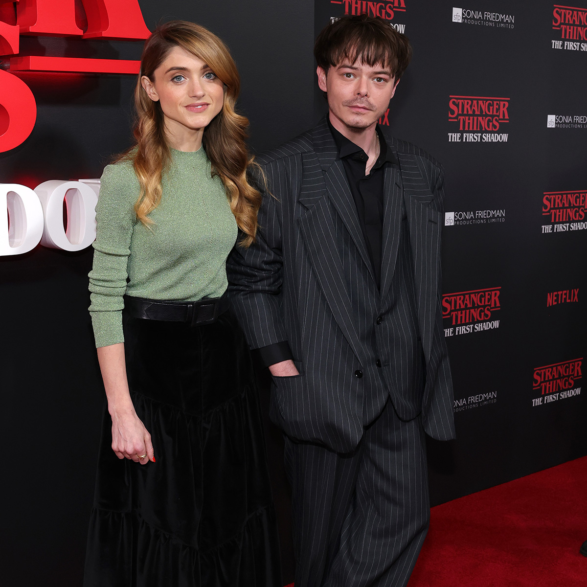See Charlie Heaton and Natalia Dyer's Rare Public Date Night at Stranger Things Broadway Premiere&nbsp;