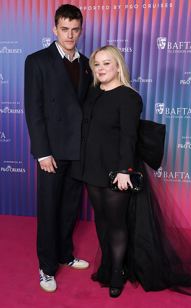 Nicola Coughlan, Jake Dunn Attend 2025 BAFTA Television and Television Craft Nominees' Party