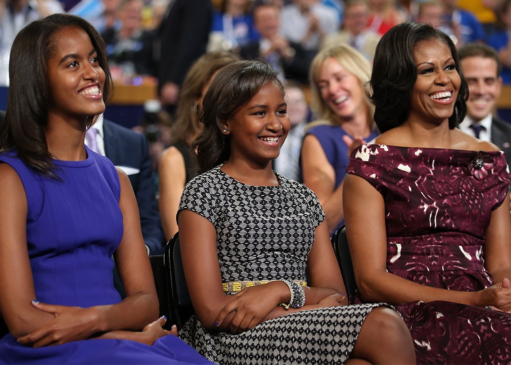 Malia Obama, Sasha Obama, Michelle Obama