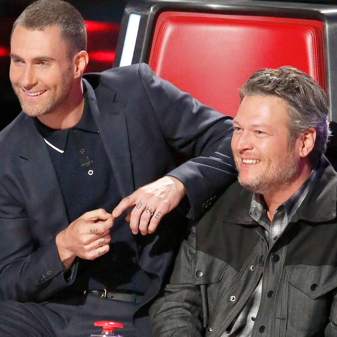 The Voice’s Adam Levine Hilariously Shades BFF Blake Shelton The Voice’s Adam Levine Hilariously Shades BFF Blake Shelton