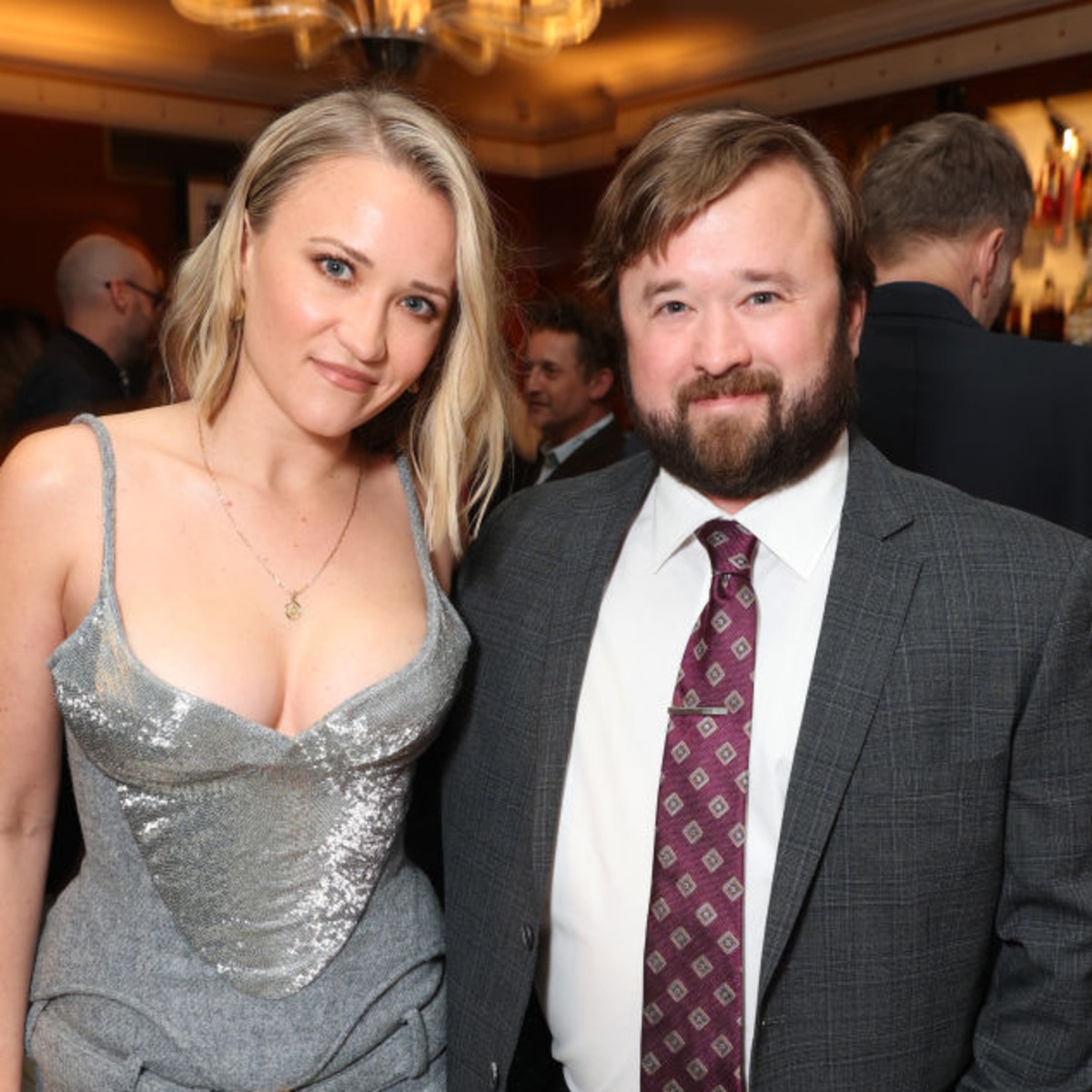 Emily Osment, Haley Joel Osment, 2025 Golden Globes Party