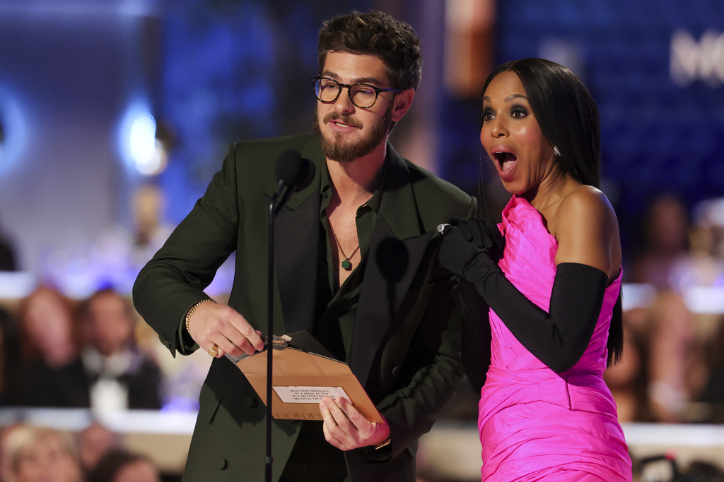 Andrew Garfield, Kerry Washington, 2025 Golden Globes