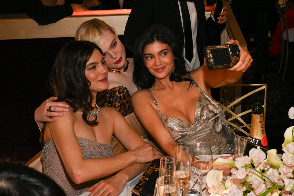 Monica Barbaro, Elle Fanning, Kylie Jenner