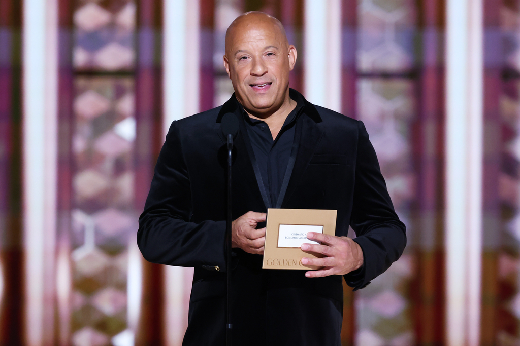 Vin Diesel, 2025 Golden Globes, Ceremony