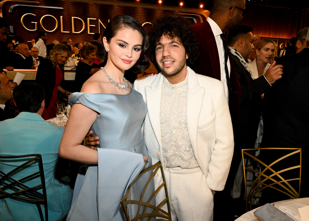 Selena Gomez, Benny Blanco, 2025 Golden Globes