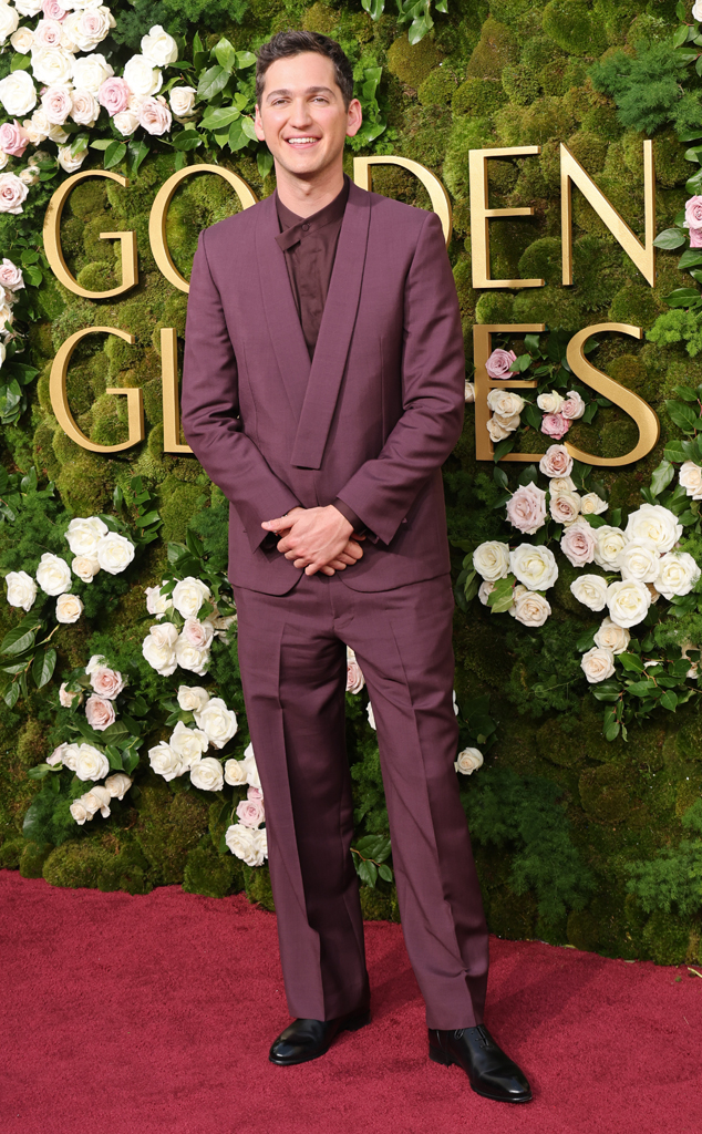 Matt Friend, 2025 Golden Globe Awards, Arrivals