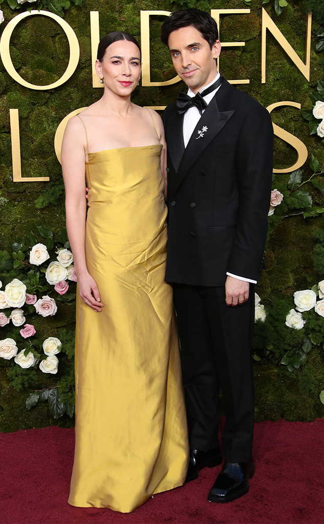 Paul W. Downs, Lucia Aniello, 2025 Golden Globes, Couples
