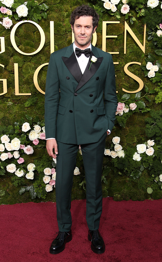 Adam Brody, 2025 Golden Globes, Arrivals