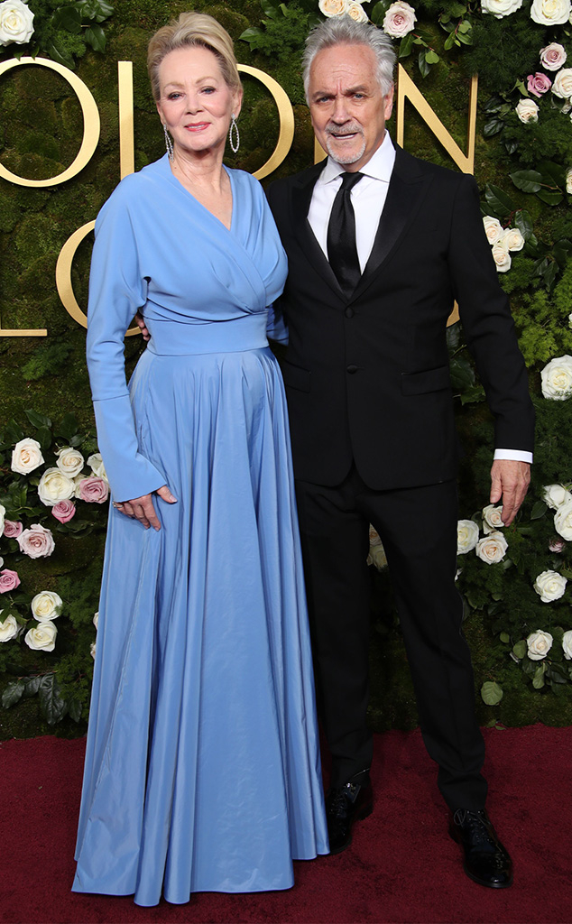 Jean Smart, Joe Pachecho, 2025 Golden Globes, Couples