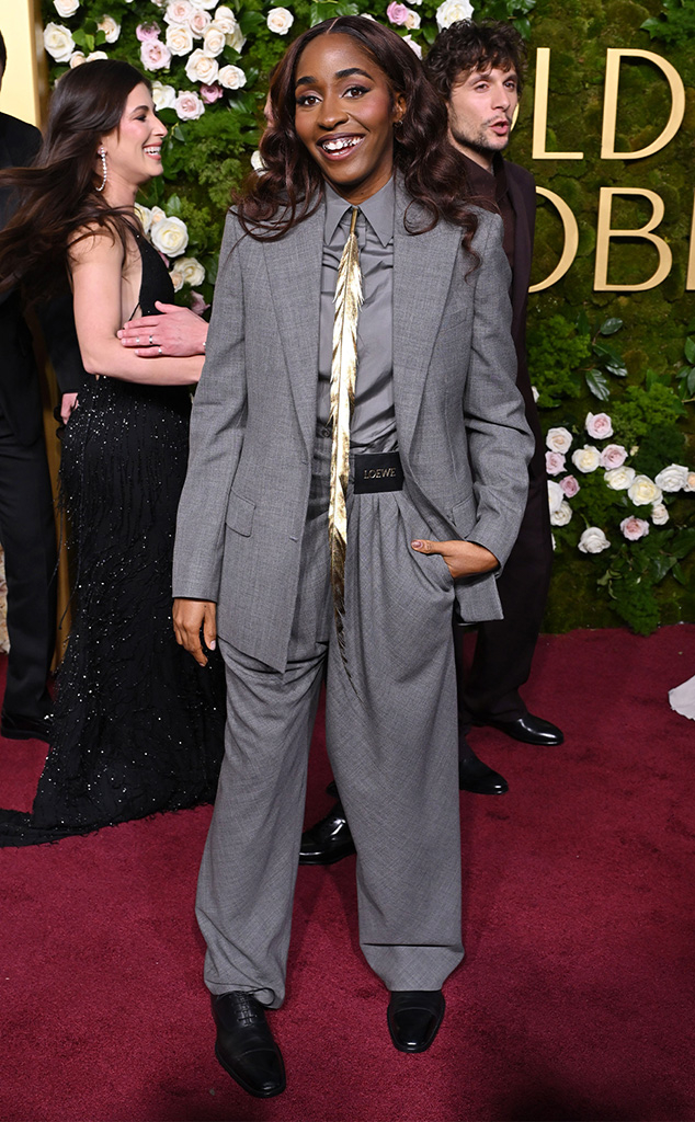 Ayo Edebiri, 2025 Golden Globes, Arrivals