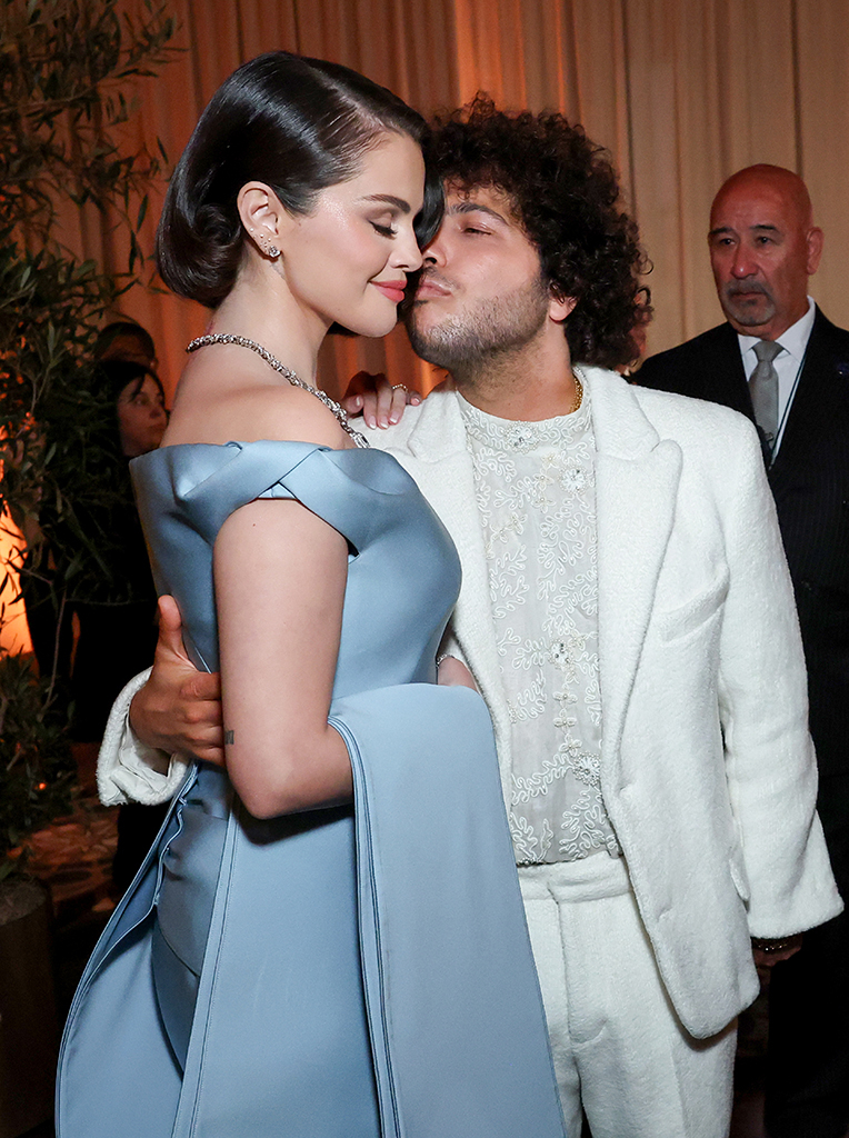 Selena Gomez, Benny Blanco, 2025 Golden Globe Awards, Candids