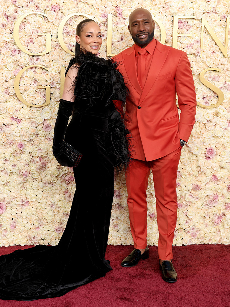 Morris Chestnut, Pamela Chestnut, 2025 Golden Globes, Couples