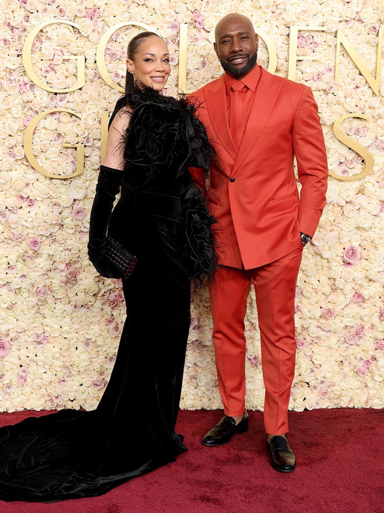 Morris Chestnut, Pamela Chestnut, 2025 Golden Globes, Couples