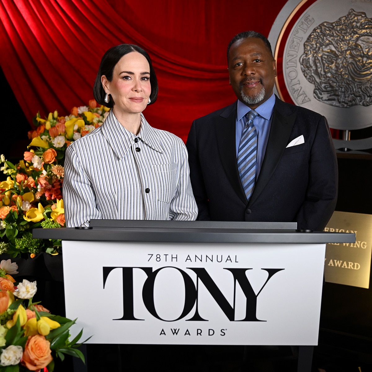 Sarah Paulson, Wendell Pierce Announce Tony Nominees