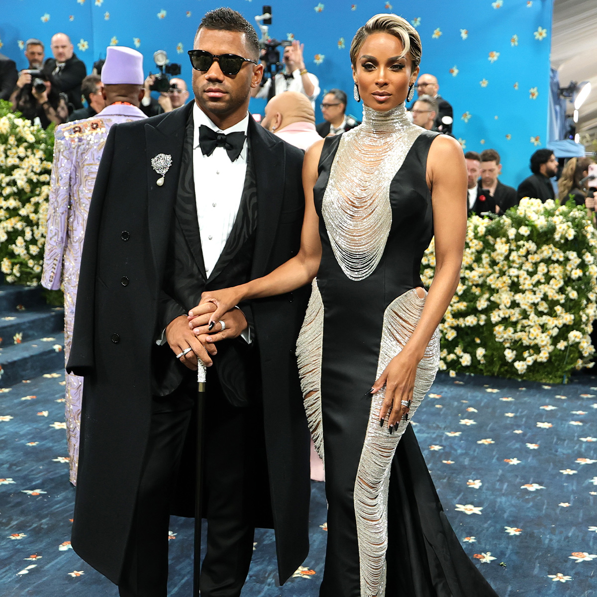 Ciara's Met Gala Look Has Russell Wilson Joking About Baby No. 5