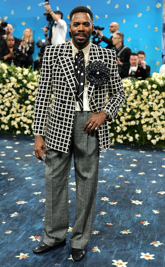 Colman Domingo arrives at Met Gala 2025 red carpet