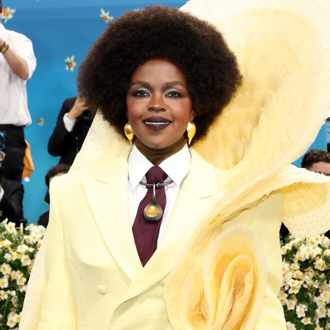 Lauryn Hill arrives at Met Gala 2025 red carpet