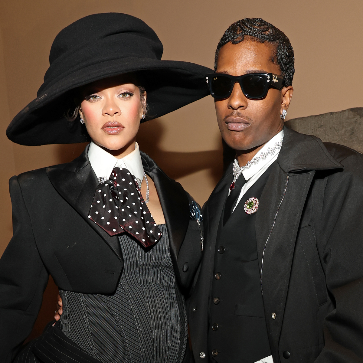 Pregnant Rihanna & A$AP Rocky Enjoy Date Night Inside Met Gala 2025