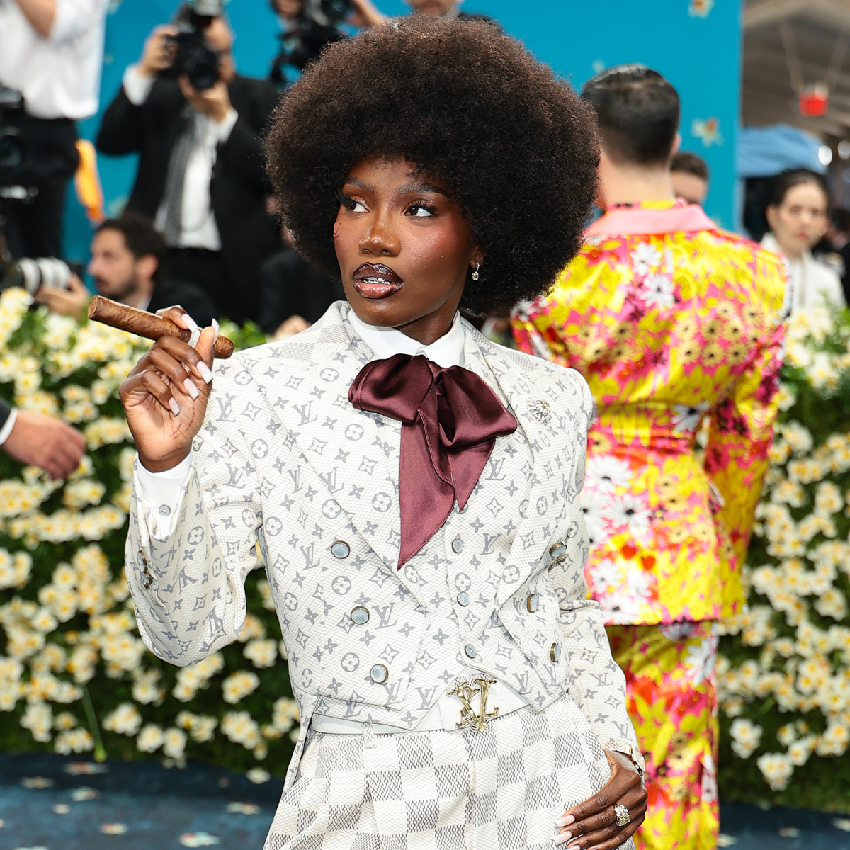 Met Gala 2025: Doechii Has a Smoke Break on the Red Carpet