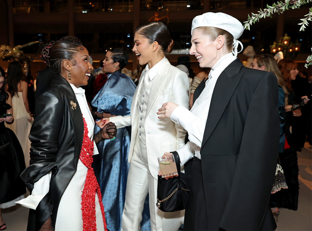 Ayo Edebiri, Zendaya, and Hunter Schafer inside the Met Gala 2025, Star-Studded Moments You Missed