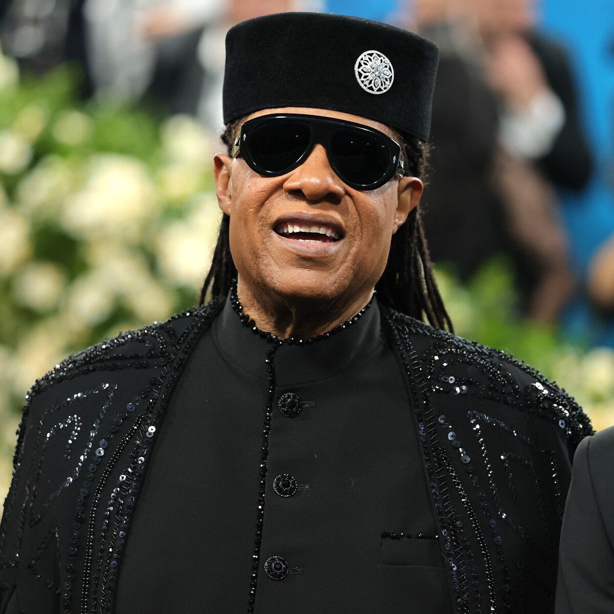 Stevie Wonder, 74, Finally Makes his Met Gala Debut