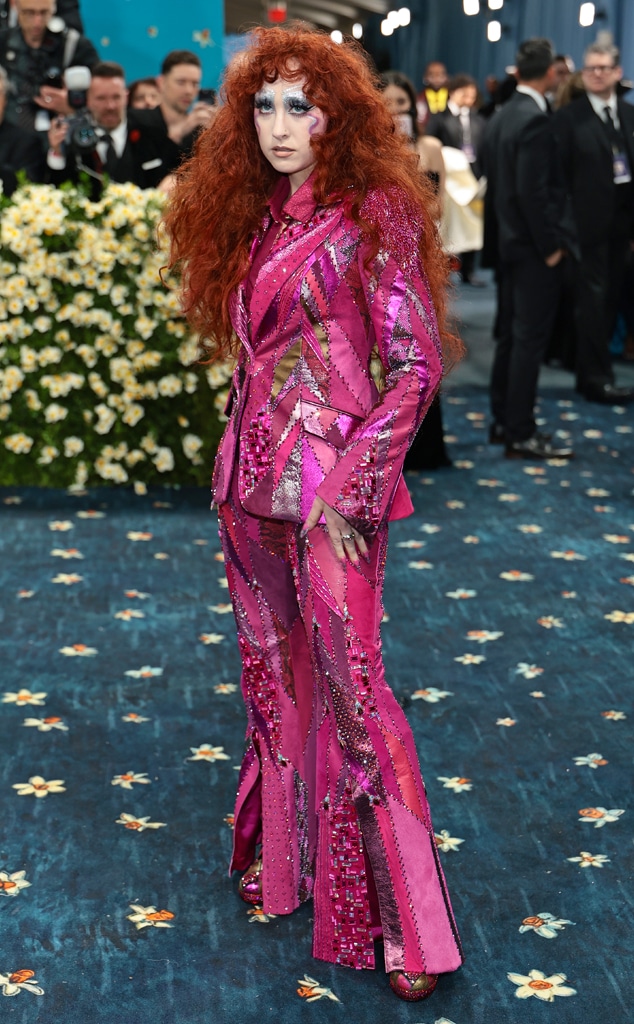 Chappell Roan arrives at Met Gala 2025 red carpet